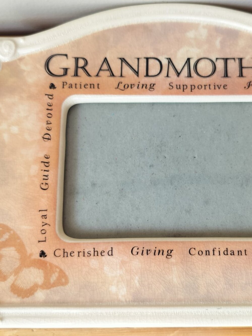 Russ Handpainted 'Grandmother' Photo Frame